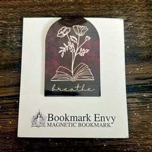 Purple magnetic bookmark